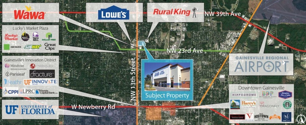 More Photos Of 2601-2659 NW 13th St, Gainesville Unknown For Lease