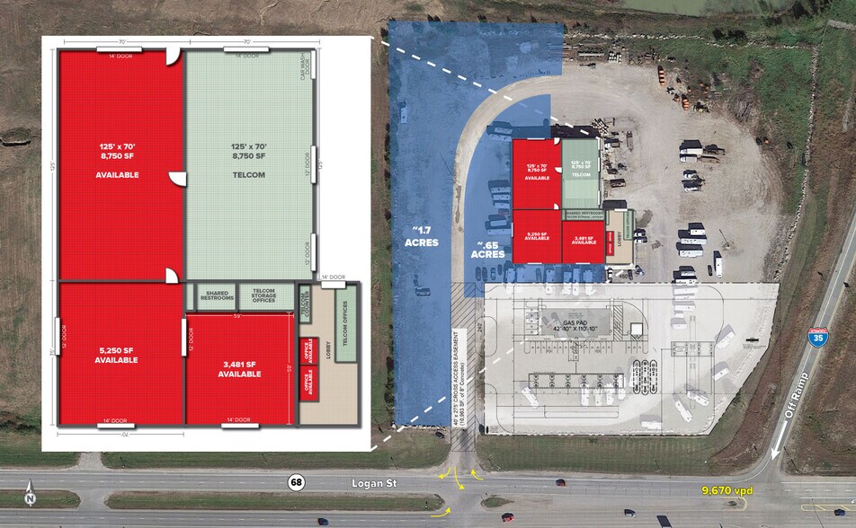 More Photos Of 2515 E Logan St, Ottawa Warehouse For Lease