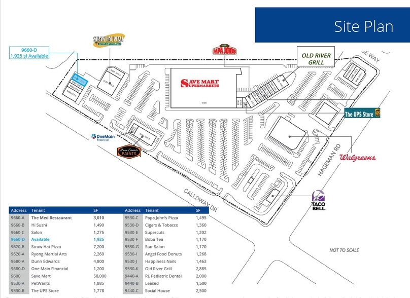 More Photos Of 9530-9600 Hageman Rd, Bakersfield Unknown For Lease