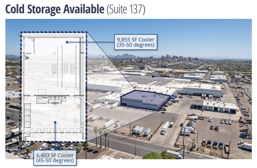 More Photos Of 625 S 27th Ave, Phoenix Refrigeration Cold Storage For Lease
