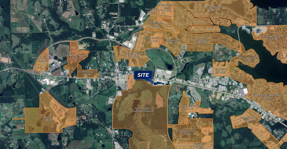 More Photos Of Buffalo Springs Drive, Montgomery Land For Sale