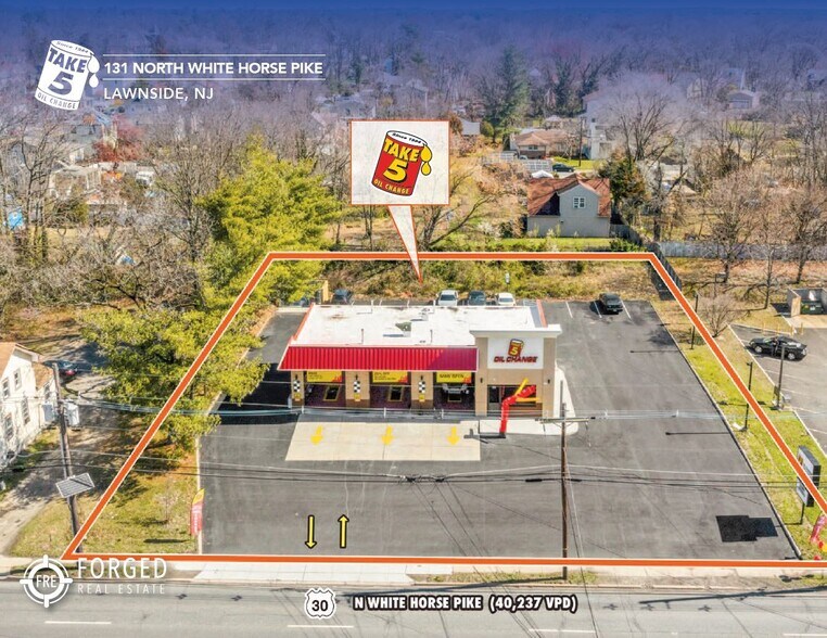 More Photos Of 131 N White Horse Pike, Lawnside Auto Repair For Lease