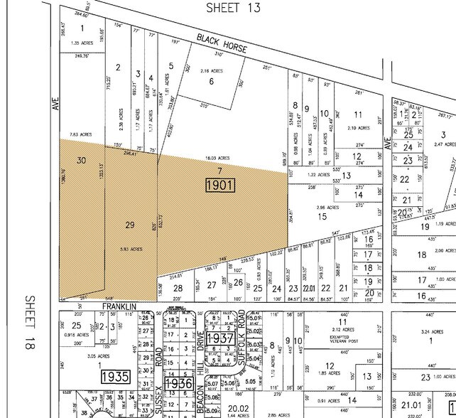 Primary Photo Of 108 Franklin Ave, Egg Harbor Township Land For Sale