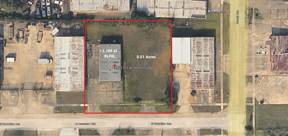 Primary Photo Of 1123 N Carrollton Ave, Baton Rouge Warehouse For Sale