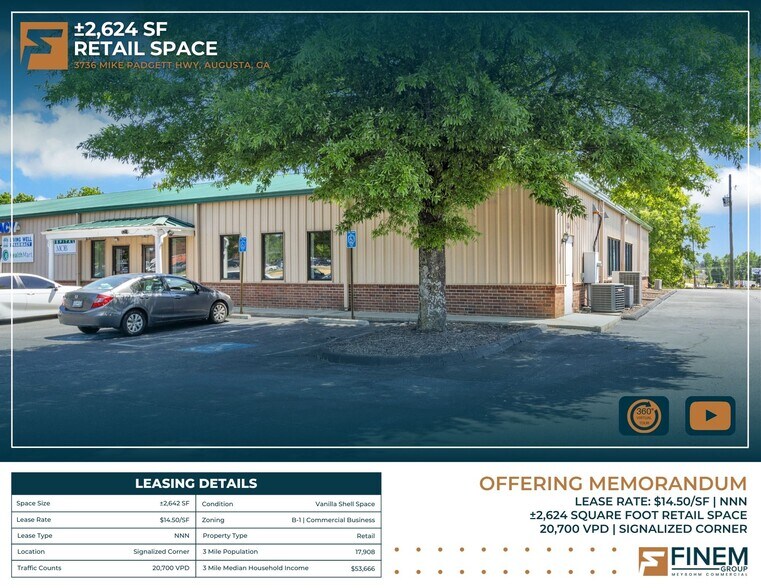 Primary Photo Of 3736 Mike Padgett Hwy, Augusta Freestanding For Lease