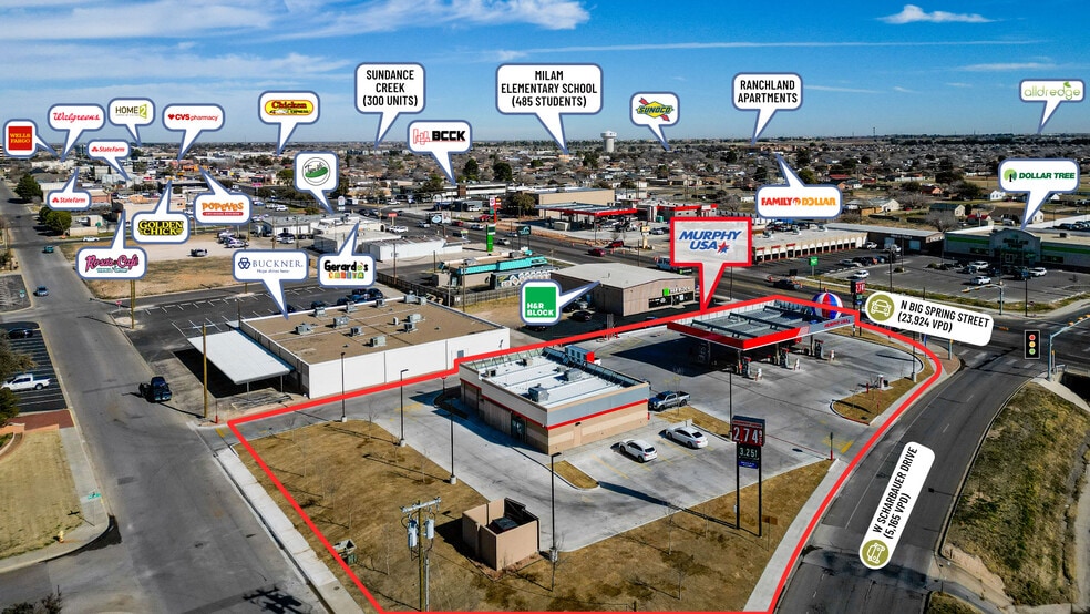 More Photos Of 2301 N Big Spring St, Midland Convenience Store For Sale