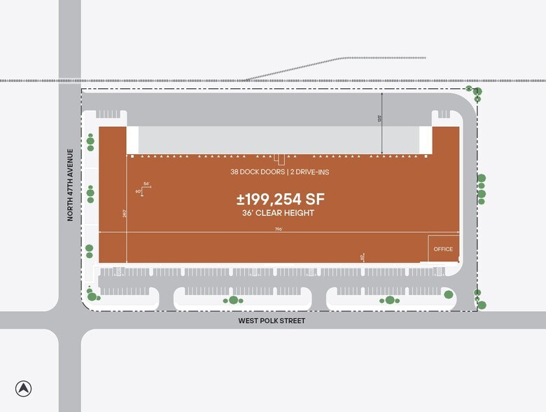 More Photos Of 431 N 47th Ave, Phoenix Warehouse For Lease
