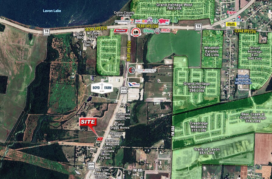 More Photos Of 10894 State Highway 205, Lavon Land For Sale