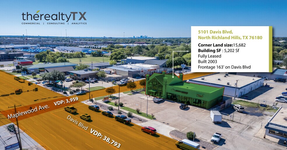 More Photos Of 5101 Davis Blvd, North Richland Hills Freestanding For Lease