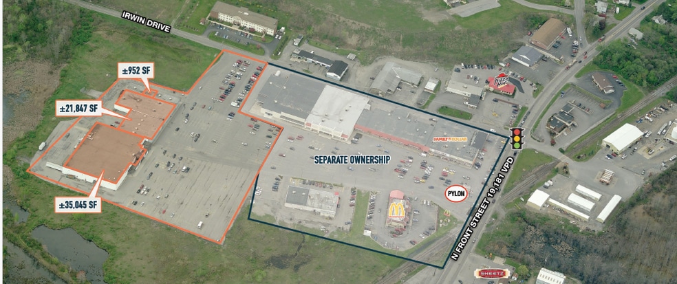 Primary Photo Of 1043 N Front St, Philipsburg Storefront For Sale