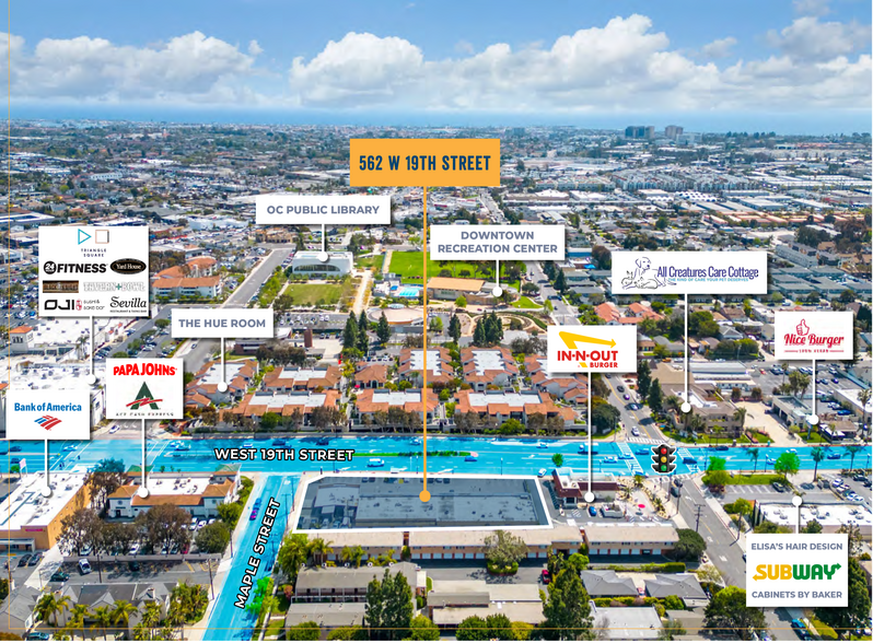 More Photos Of 570-590 W 19th St, Costa Mesa Storefront For Sale