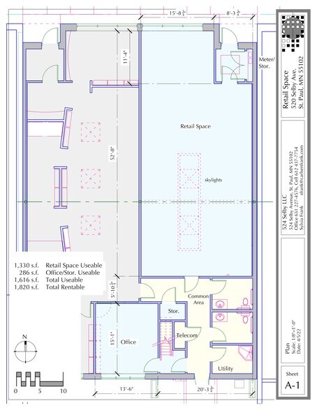 Primary Photo Of 520-524 Selby Ave, Saint Paul Storefront For Lease