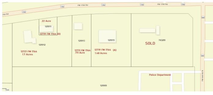 More Photos Of 12721 FM 1764 Rd, Santa Fe Land For Sale