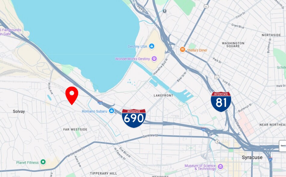 More Photos Of 1807 Erie Blvd W, Syracuse Warehouse For Lease