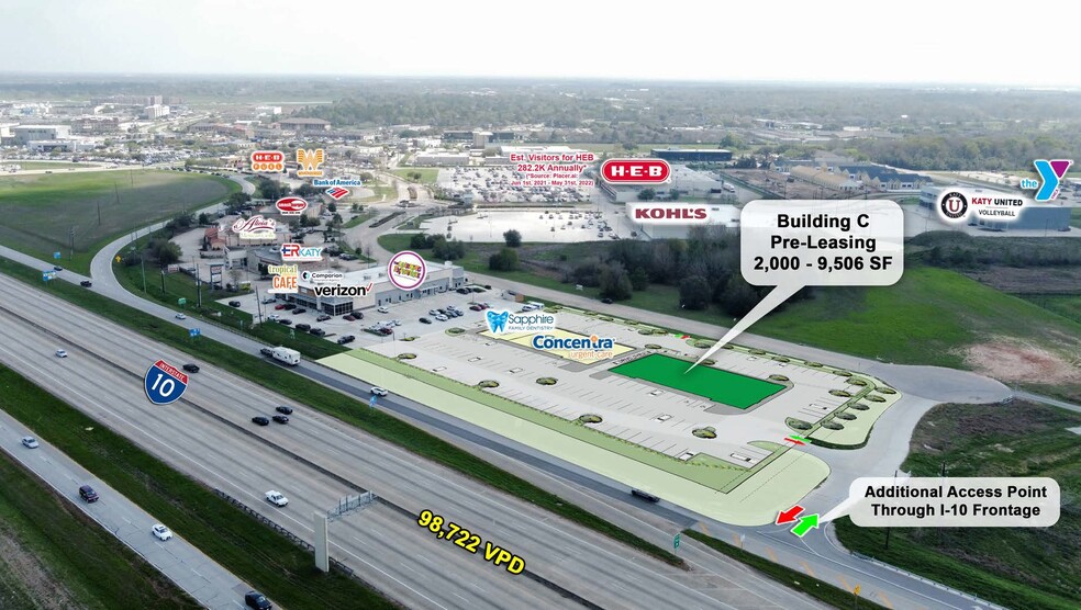 Primary Photo Of I-10 & Pin Oak Rd, Katy Unknown For Lease