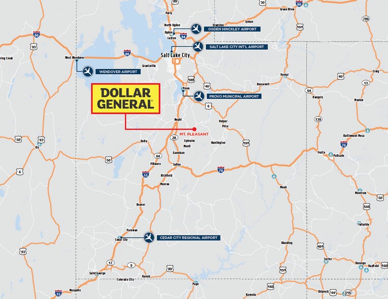 More Photos Of 848 S Highway 89, Mount Pleasant General Retail For Sale