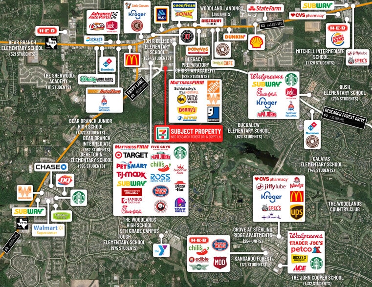 More Photos Of 10080 Research Forest Dr, The Woodlands Convenience Store For Sale