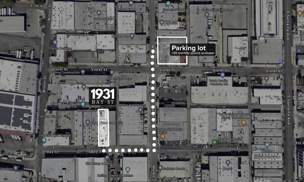 More Photos Of 1931 Bay St, Los Angeles Showroom For Lease