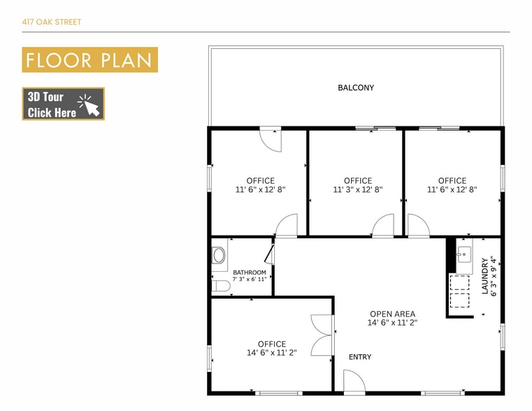 More Photos Of 417 Oak St, Roseville Serviced Offices For Sale