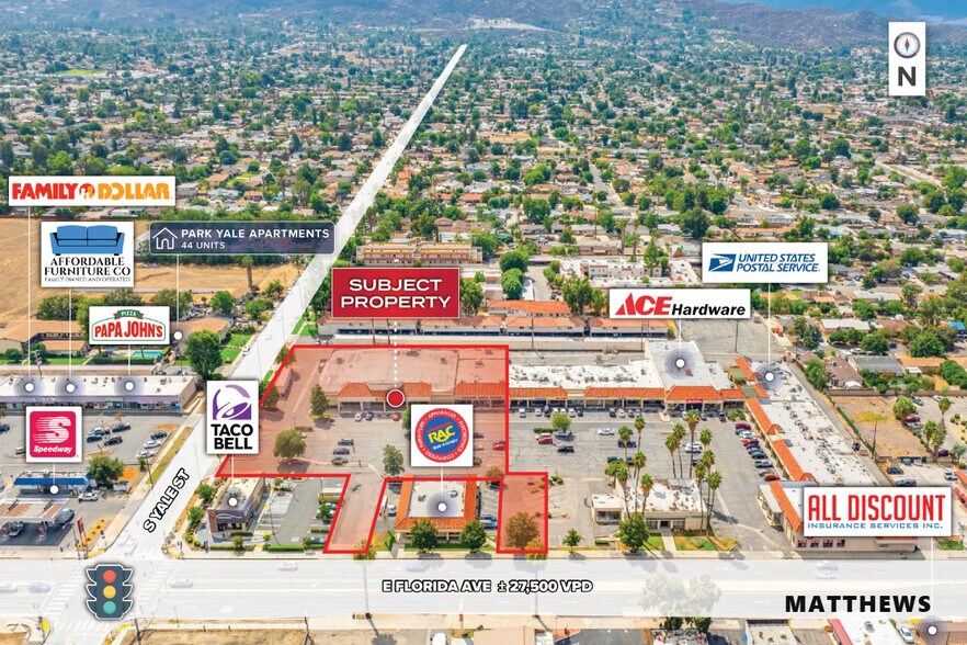 More Photos Of 2087-2093 E Florida ave, Hemet General Retail For Sale