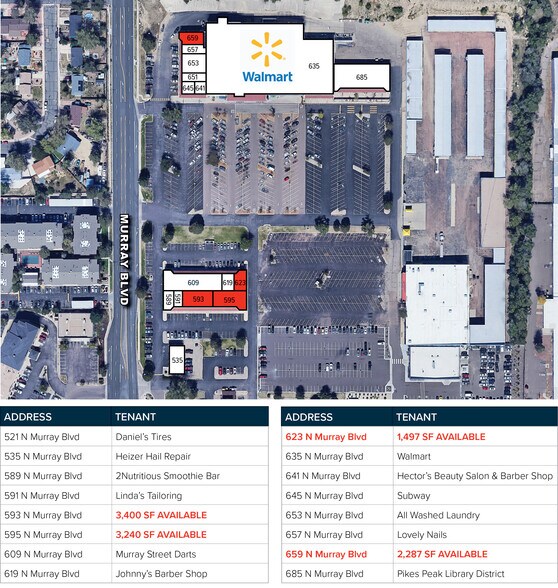 More Photos Of 535-685 N Murray Blvd, Colorado Springs Unknown For Lease