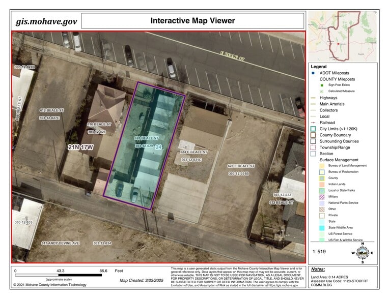 More Photos Of 620 E Beale St, Kingman Office Residential For Sale