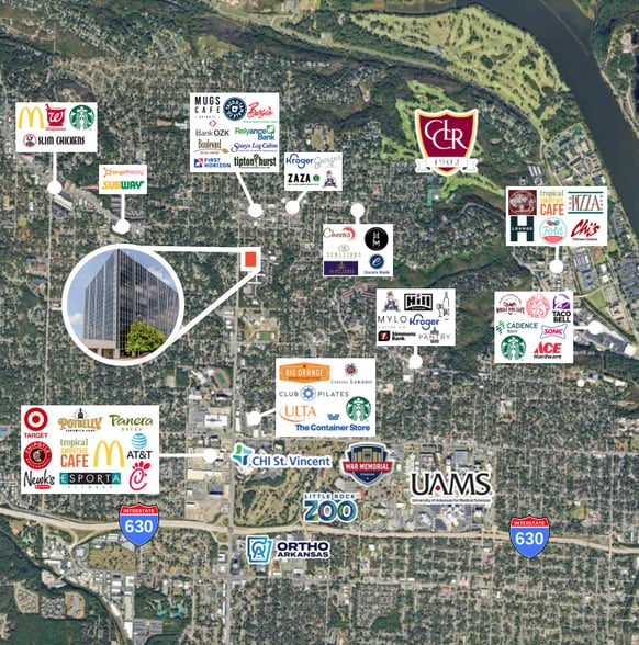 More Photos Of 1501 N University Ave, Little Rock Office For Lease