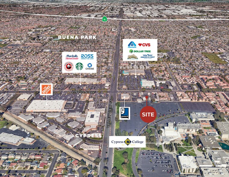 More Photos Of 6072 Lincoln Ave, Cypress General Retail For Lease