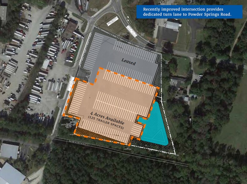 More Photos Of 3925 Flint Hill Rd, Powder Springs Contractor Storage Yard For Lease