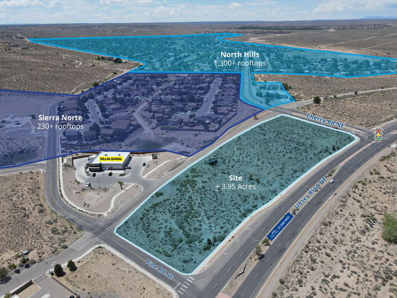 Primary Photo Of Unser Blvd NE @ Unser, Rio Rancho Land For Sale