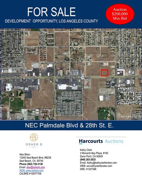 Palmdale Blvd 28th St East  