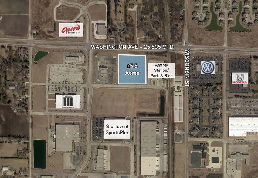 More Photos Of 10001 Washington Ave, Sturtevant Land For Sale