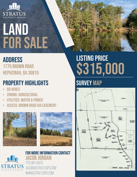 More Photos Of 1775 Brown Rd, Hephzibah Land For Sale