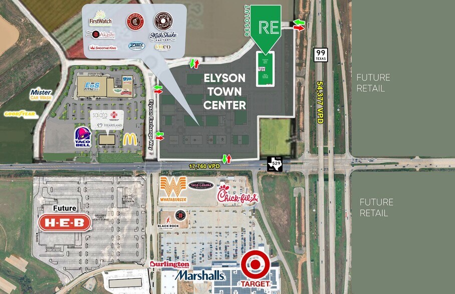 More Photos Of 7070 Elyson Exchange Way, Cypress Medical For Lease