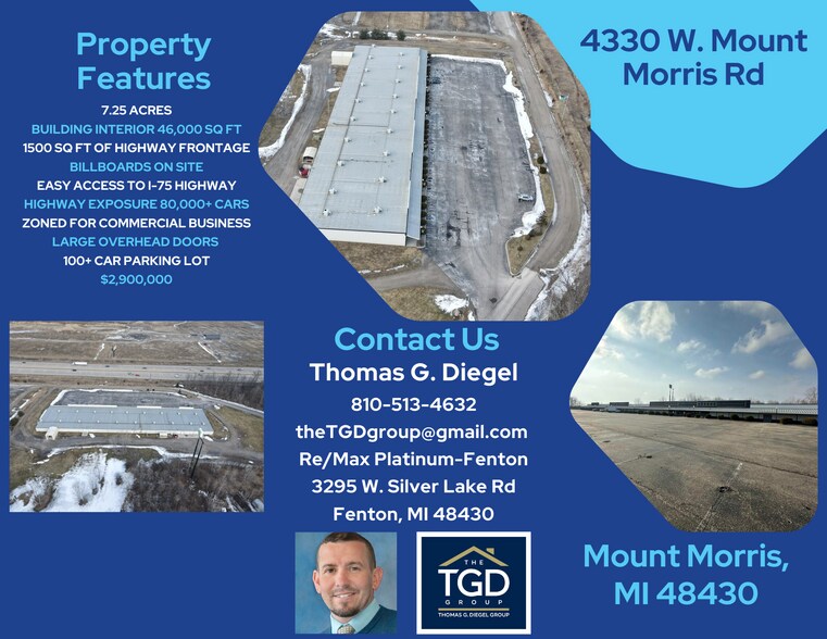 More Photos Of 4330 W Mount Morris Rd, Mount Morris General Retail For Sale