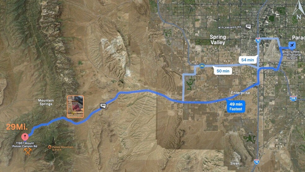 More Photos Of 11951 Mt. Potosi Canyon Rd, Las Vegas Land For Sale