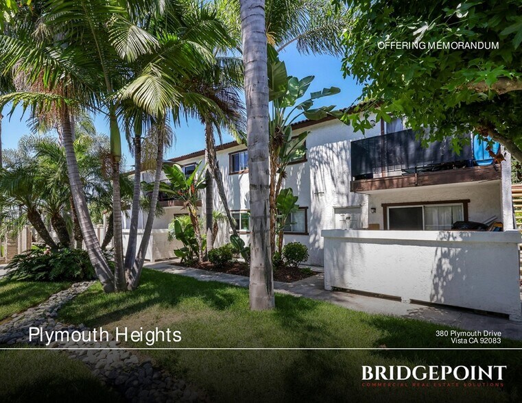 Primary Photo Of 380 Plymouth Dr, Vista Apartments For Sale