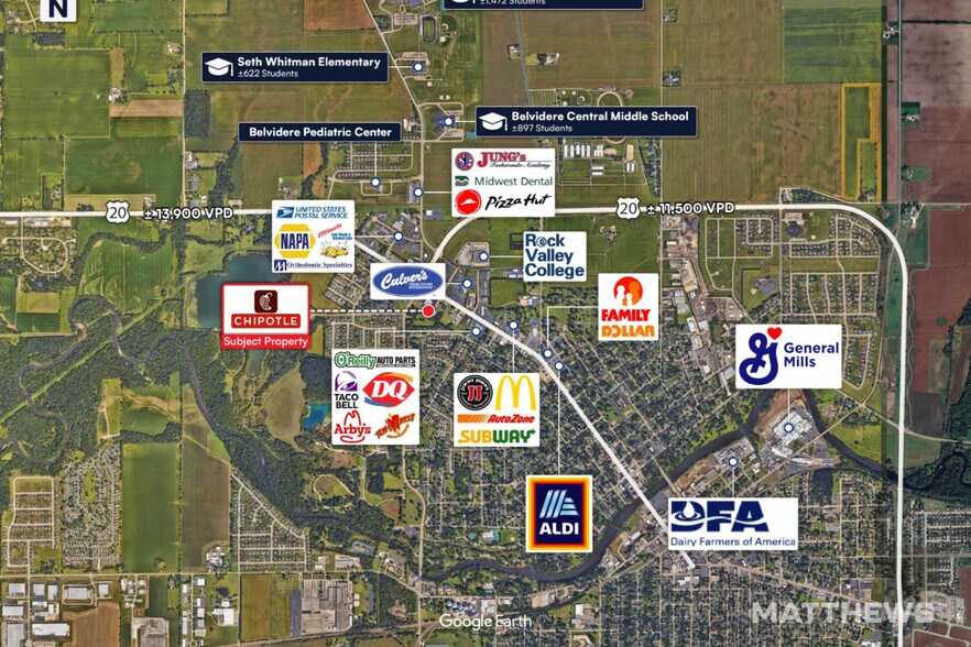 More Photos Of 1940 N State St, Belvidere Fast Food For Sale