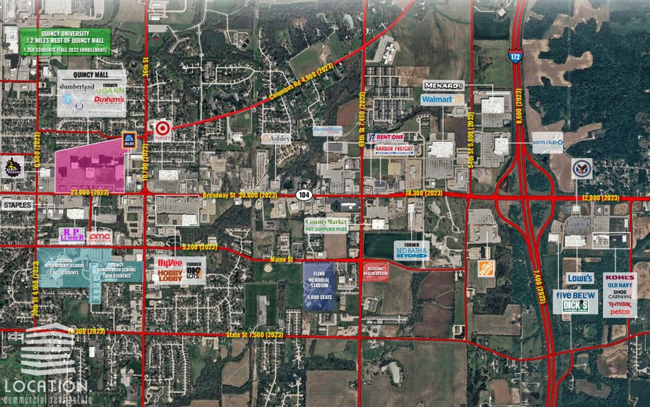 More Photos Of 405-425 N 32nd St, Quincy Freestanding For Lease