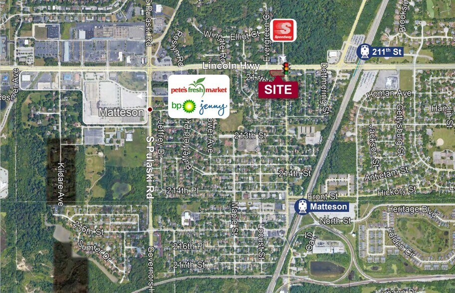 More Photos Of 3601-3611 W Lincoln Hwy, Matteson Land For Sale