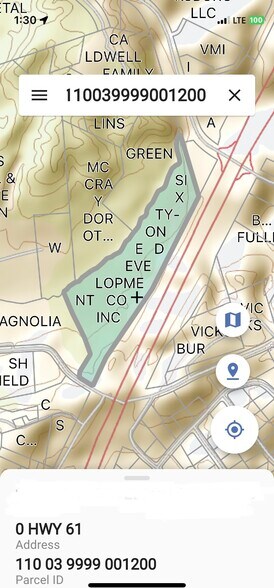 More Photos Of 00 Hwy 61 S hwy, Vicksburg Land For Sale