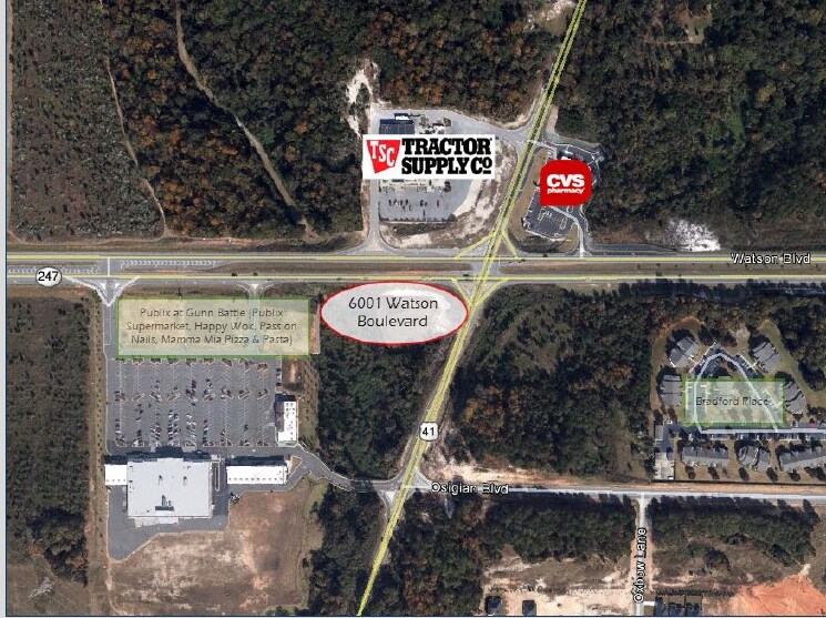 More Photos Of 6001 Watson Blvd, Byron General Retail For Lease