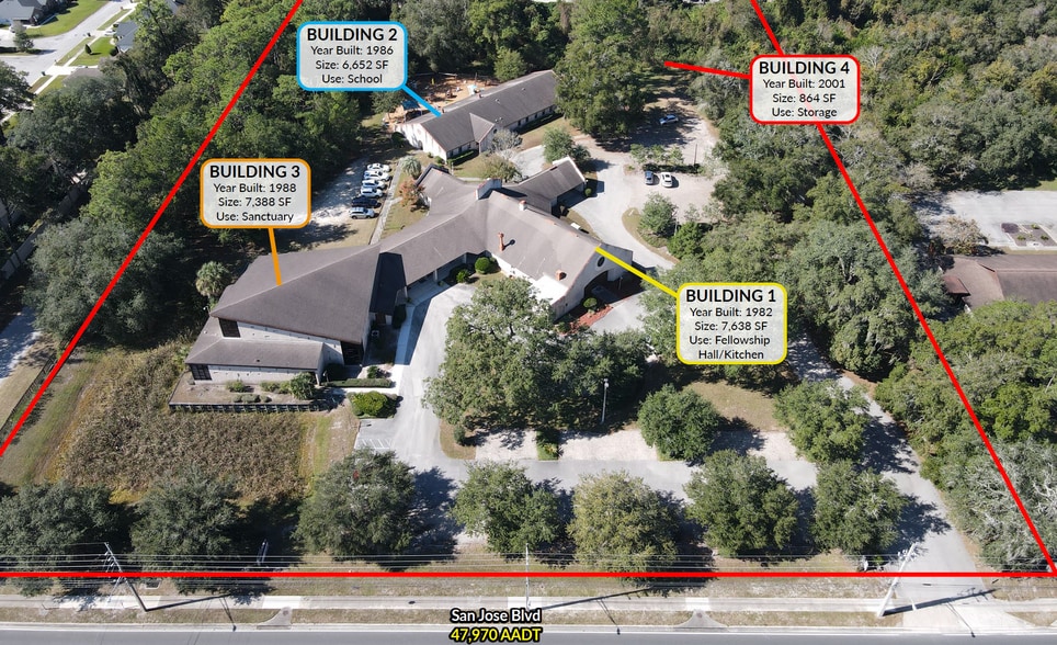 More Photos Of 11924 San Jose Blvd, Jacksonville Religious Facility For Sale