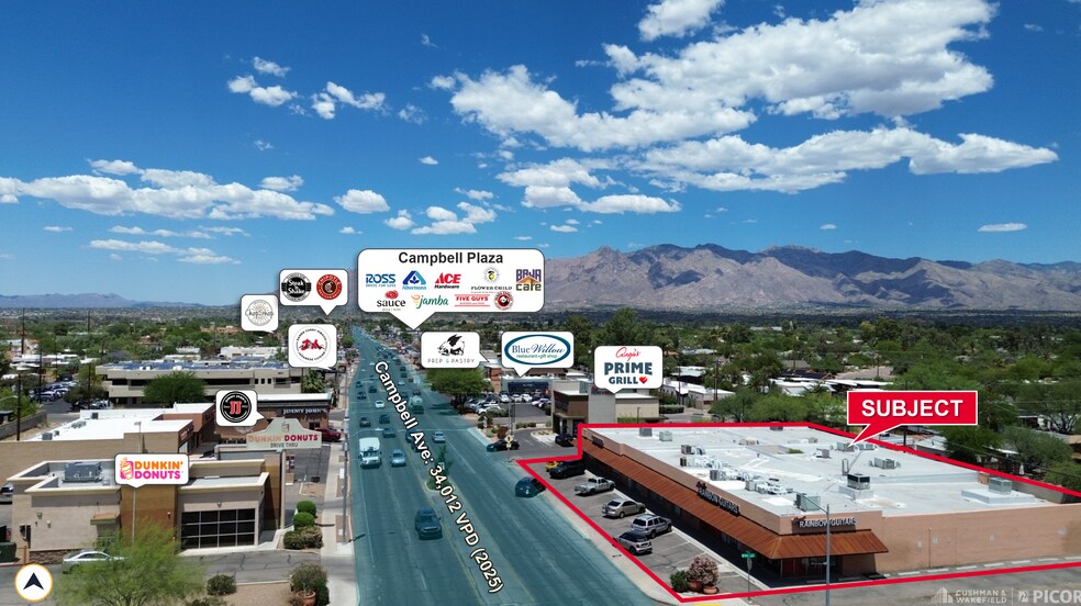 More Photos Of 2550-2564 N Campbell Ave, Tucson Storefront For Sale