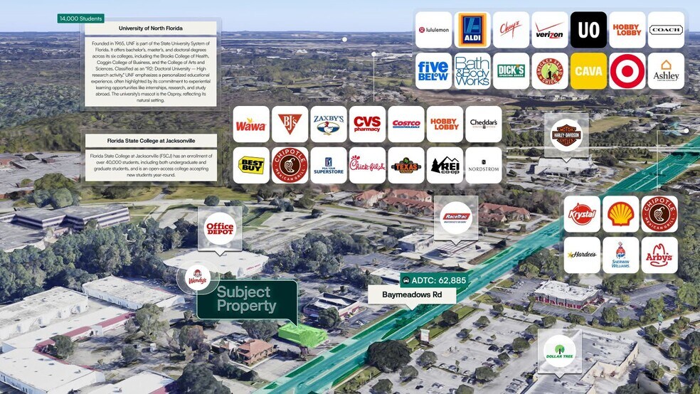 More Photos Of 8625 Baymeadows Rd, Jacksonville Fast Food For Sale