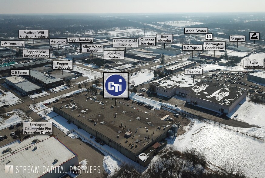 Primary Photo Of 22160 N Pepper Rd, Lake Barrington Warehouse For Sale