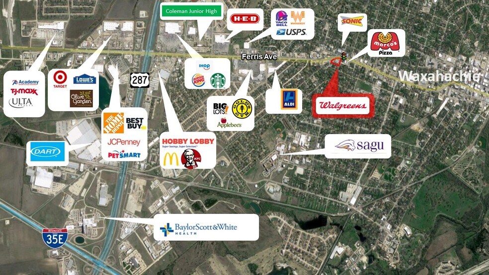 More Photos Of 1201 Ferris Ave, Waxahachie Drugstore For Sale
