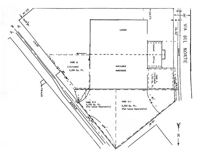More Photos Of 302-304 Via Del Norte, Oceanside Warehouse For Lease