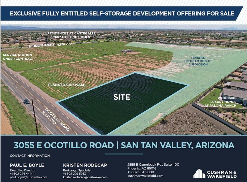 Primary Photo Of 3055 E Ocotillo Rd, San Tan Valley Self Storage For Sale