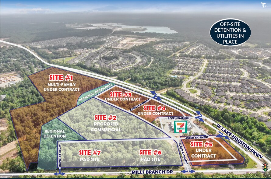 Primary Photo Of 0 W Lake Houston Pkwy, Kingwood Land For Sale